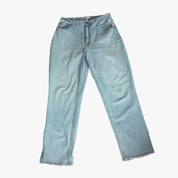 Abercrombie & Fitch The 90s Straight Jeans Blue Denim Y2K Vintage 31 - Picture 2 of 6